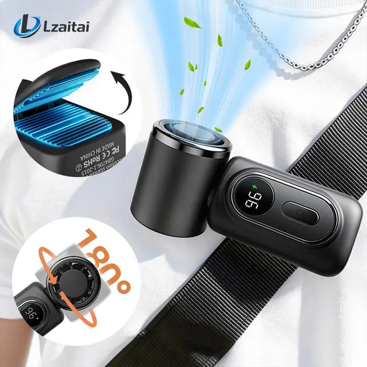 Portable Rechargeable Clip-On Fan