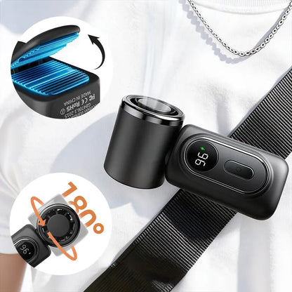 Portable Rechargeable Clip-On Fan