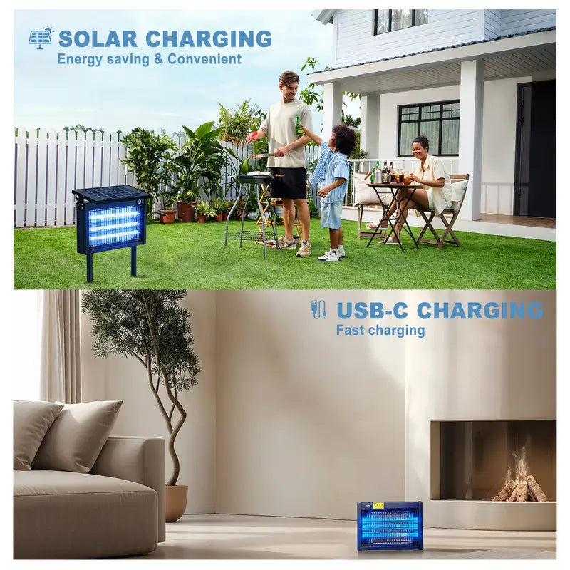 Solar Bug Zapper with Smart Light Sensor - Image 3