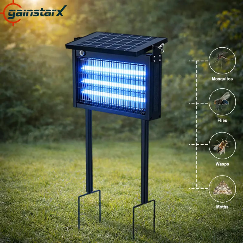 Solar Bug Zapper with Smart Light Sensor - Image 1